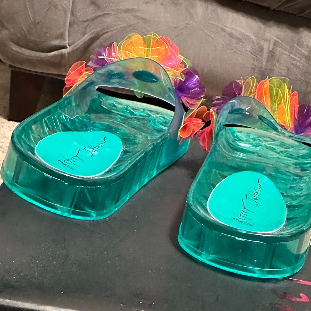 Betsy Johnson Jelly Sandals - Picture 4 of 10